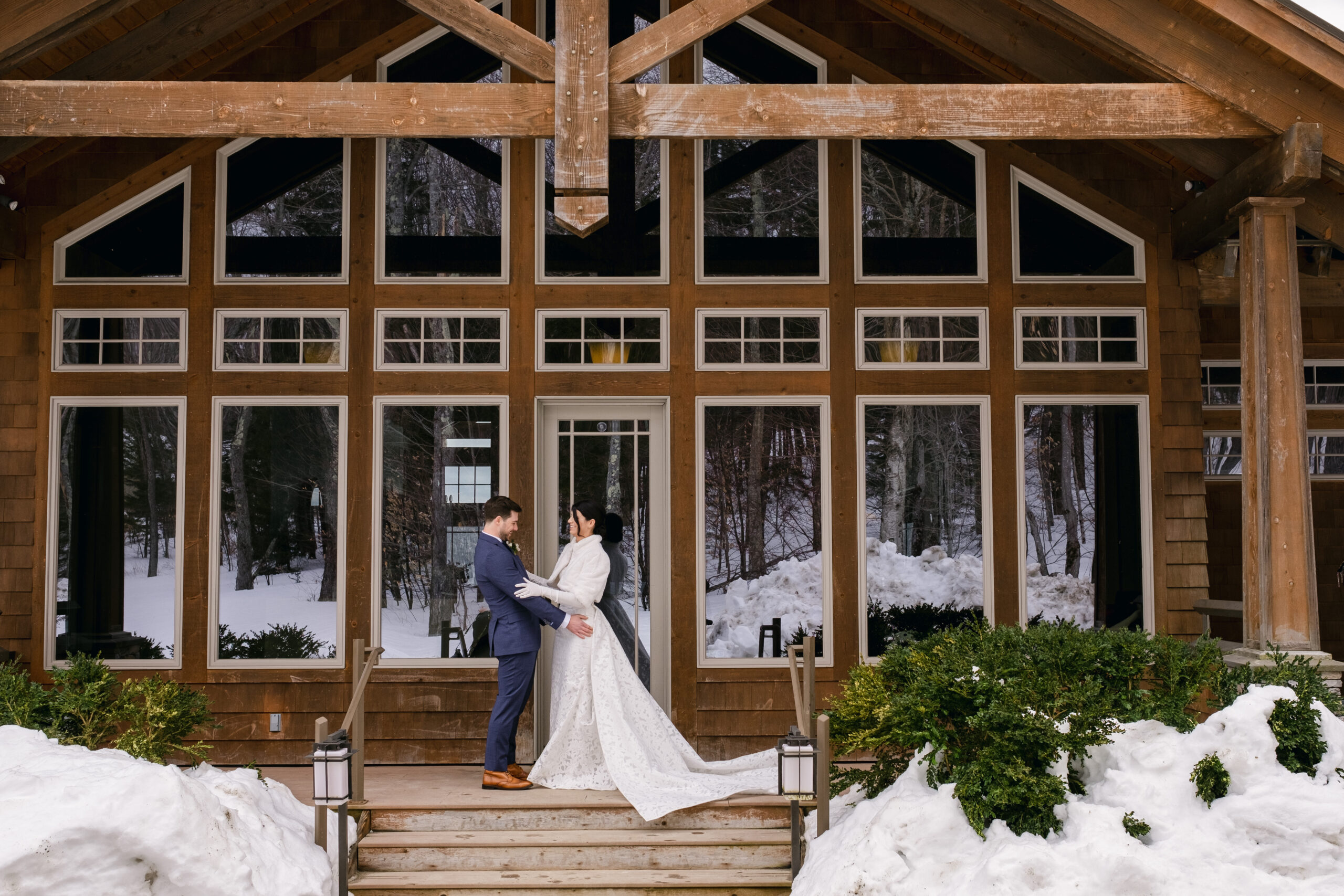 Winter Wedding at the Mountain Top Inn