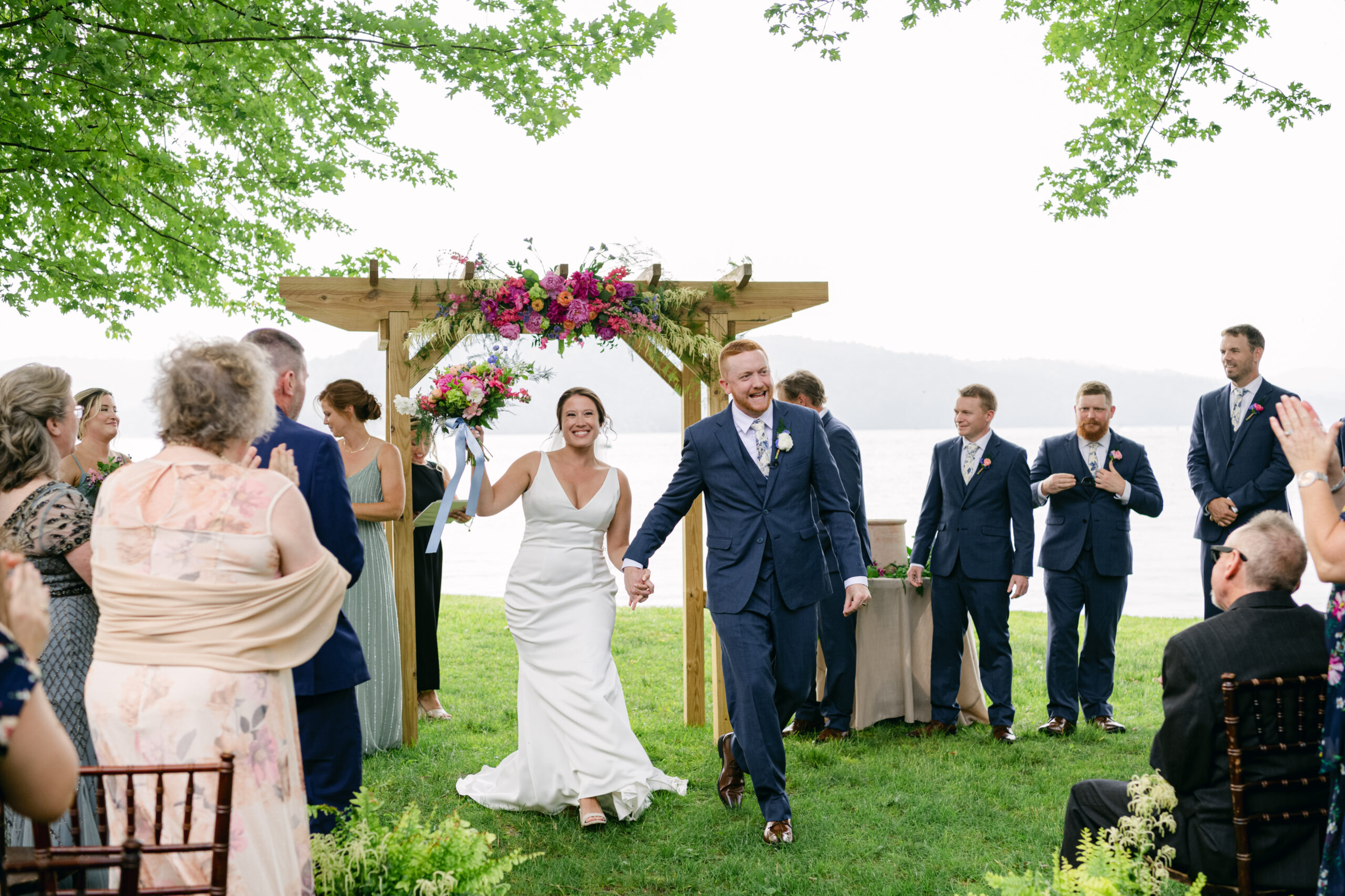 Summer Wedding at Lake Bomoseen